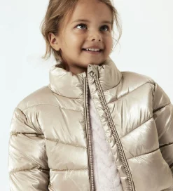 Dynejakke - NmfManon - Frosted Almond|Name It Outlet