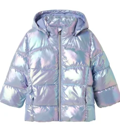 Dynejakke - NmfMolina - Pastel Lilac|Name It Best