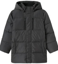 Dynejakke - Noos - NkmMedow03 - Grey Pinstripe|Name It Discount