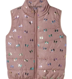 Dynevest - NmfMylane - Woodrose m. Sløfer|Name It Best