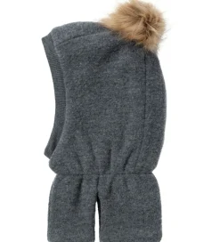 Elefanthue - 2-lags - Uld - Fleece - NmmWmino - Ombre Bl|Name It Clearance