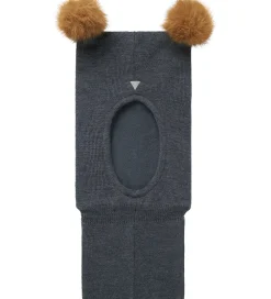 Elefanthue - 2-lags - Uld - Fleece - NmfWlash - Ombre Bl|Name It Hot