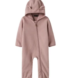 Fleecedragt - NbnMeeko - Woodrose m. Ører|Name It Best