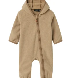 Fleecedragt - NbnMeeko - Timber Wolf m. Ører|Name It New