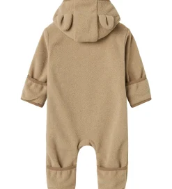 Fleecedragt - NbnMeeko - Timber Wolf m. Ører|Name It New