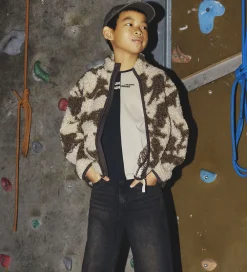 Fleecejakke - NkmOzias - Island Fossil/Delicioso|Name It New