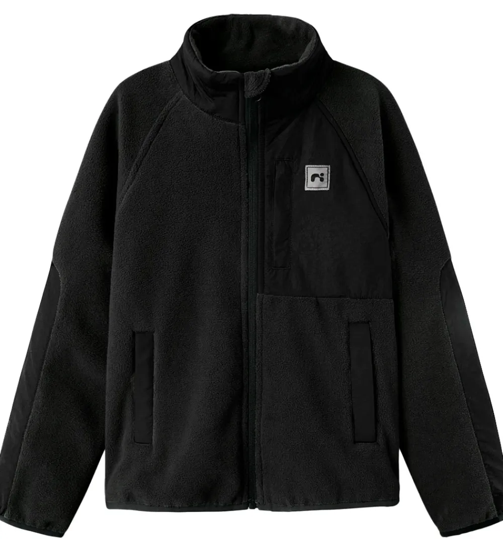 Fleecejakke - Noos - NknMyles - Sort|Name It Sale