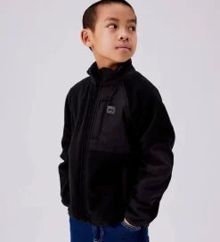 Fleecejakke - Noos - NknMyles - Sort|Name It Sale