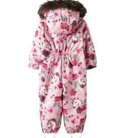 Flyverdragt - NmfSnow10 - Noos - Parfait Pink/FLORAL UNI|Name It Sale