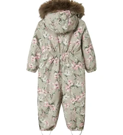 Flyverdragt - NmfSnow10 - Noos - Pure Cashmere/MELLOW FL|Name It Discount