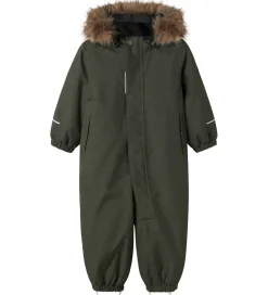 Flyverdragt - NmmSnow10 - Deep Depths/MELANGE|Name It Clearance