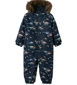 Flyverdragt - Noos - NmmSnow10 - Dark Sapphire/DINO EART|Name It Outlet