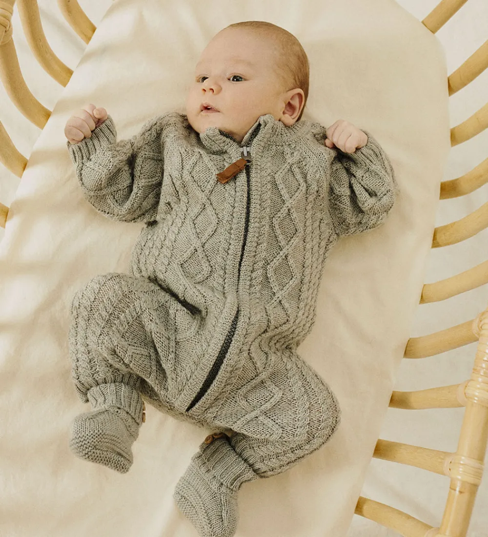 Heldragt - Uld - Strik - NbmWrilla - Dried Sage|Name It Clearance