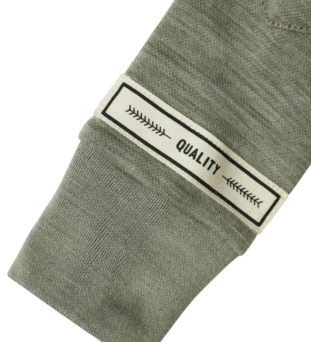 heldragt - Uld/Viskose - NbmWyla - Dried Sage|Name It Hot