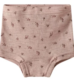 Hipster - Uld - NmfWang - Shadow Gray/Small flowers|Name It Clearance