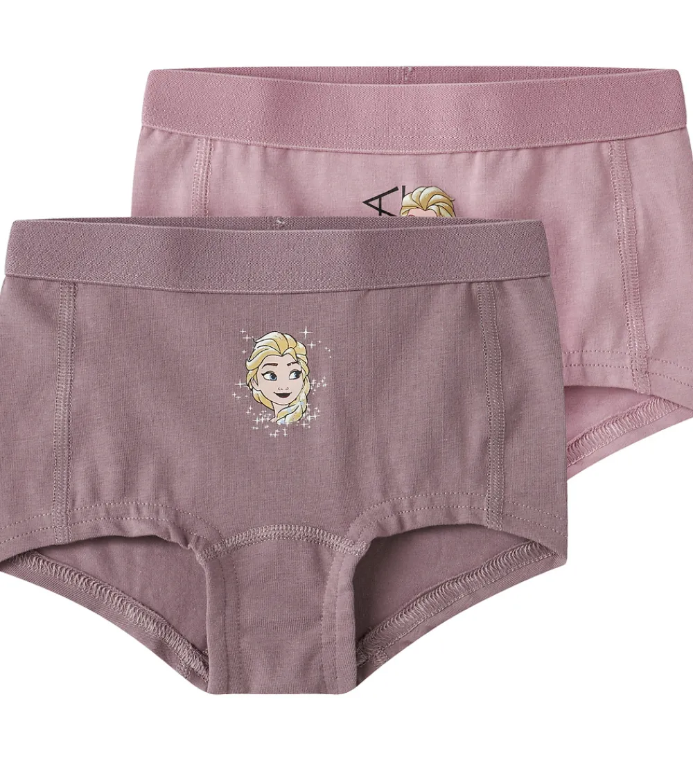 Hipsters - 2-pak - Frozen - NmfAplaja - Lilla/Rosa|Name It Best