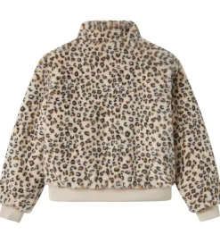 Jakke - Imiteret Pels - NkfMila - Oxford Tan/Leo|Name It Sale