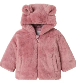 Jakke - Imiteret Pels - NbfMila - Lilas|Name It Outlet