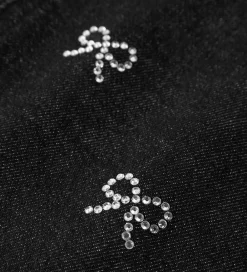 Jeans - NkfRose - Dark Grey Denim m. Sløjfer|Name It Sale