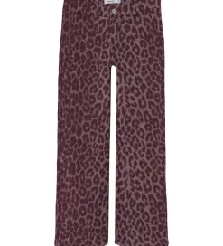 Jeans - Wide - NkfRose - Burgundy/Leo|Name It Hot