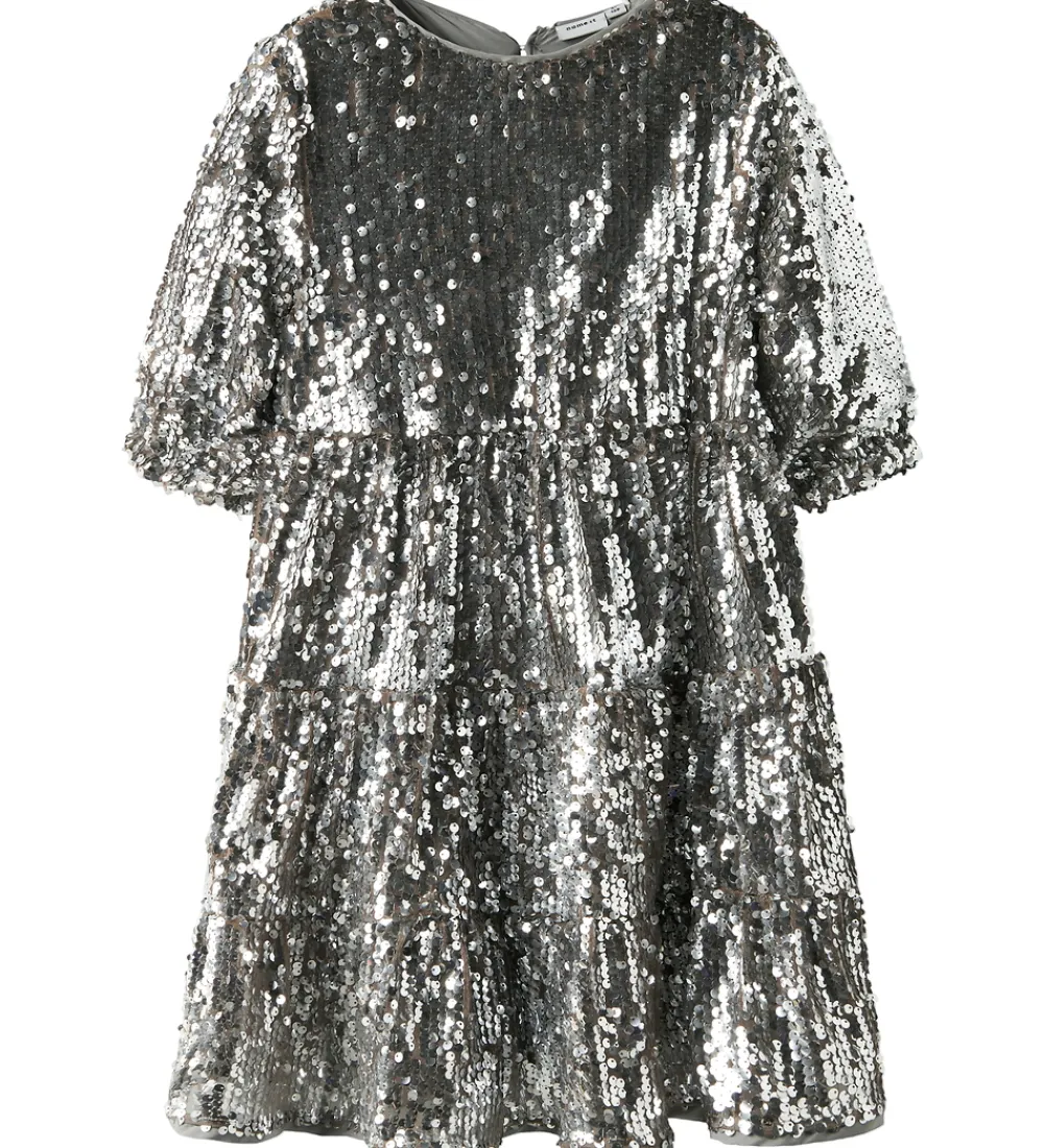 Kjole - NkfRicing - Silver|Name It Best
