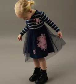 Kjole - NmfOrini Tulle - Navy Blazer|Name It Clearance