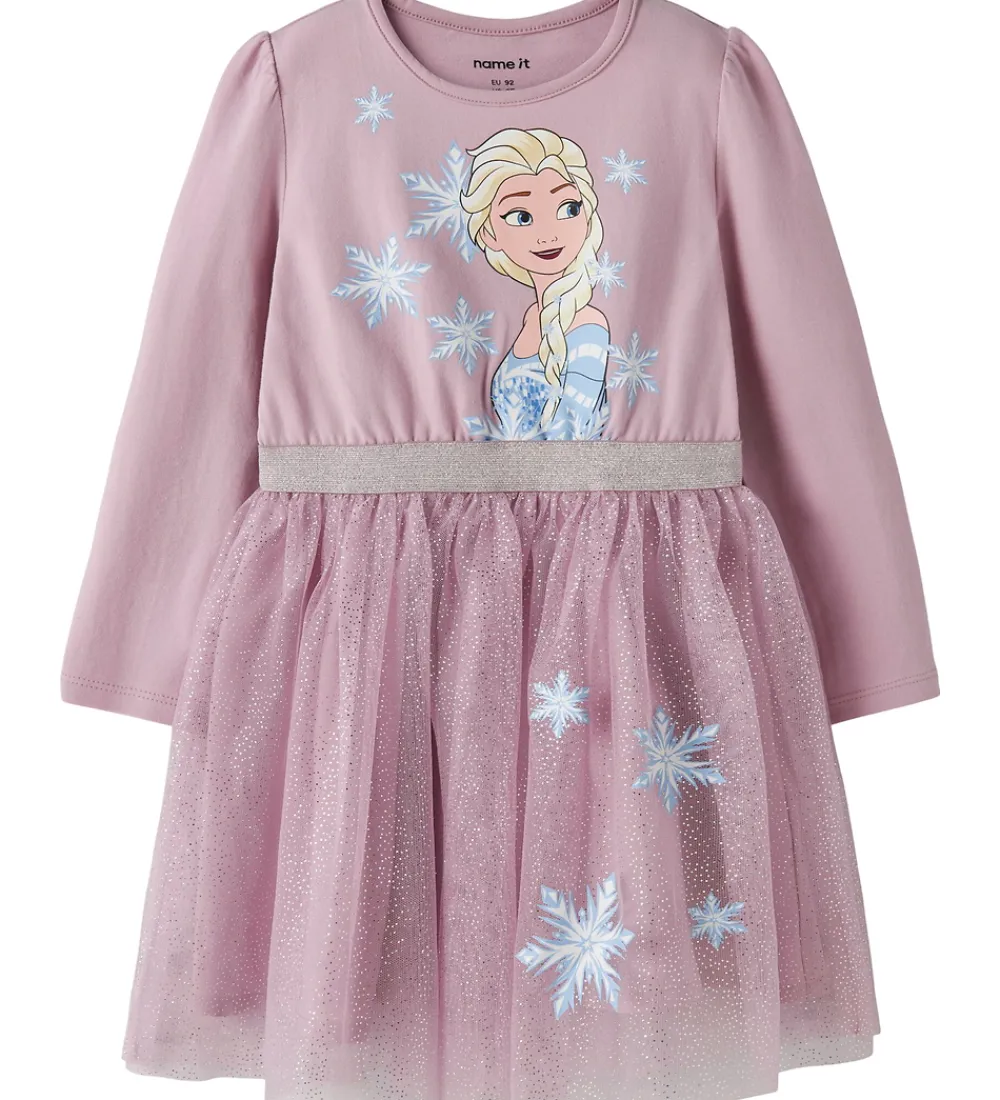 Kjole - Tyl - NmfOsimi - Frost - Keepsake Lilac|Name It Clearance