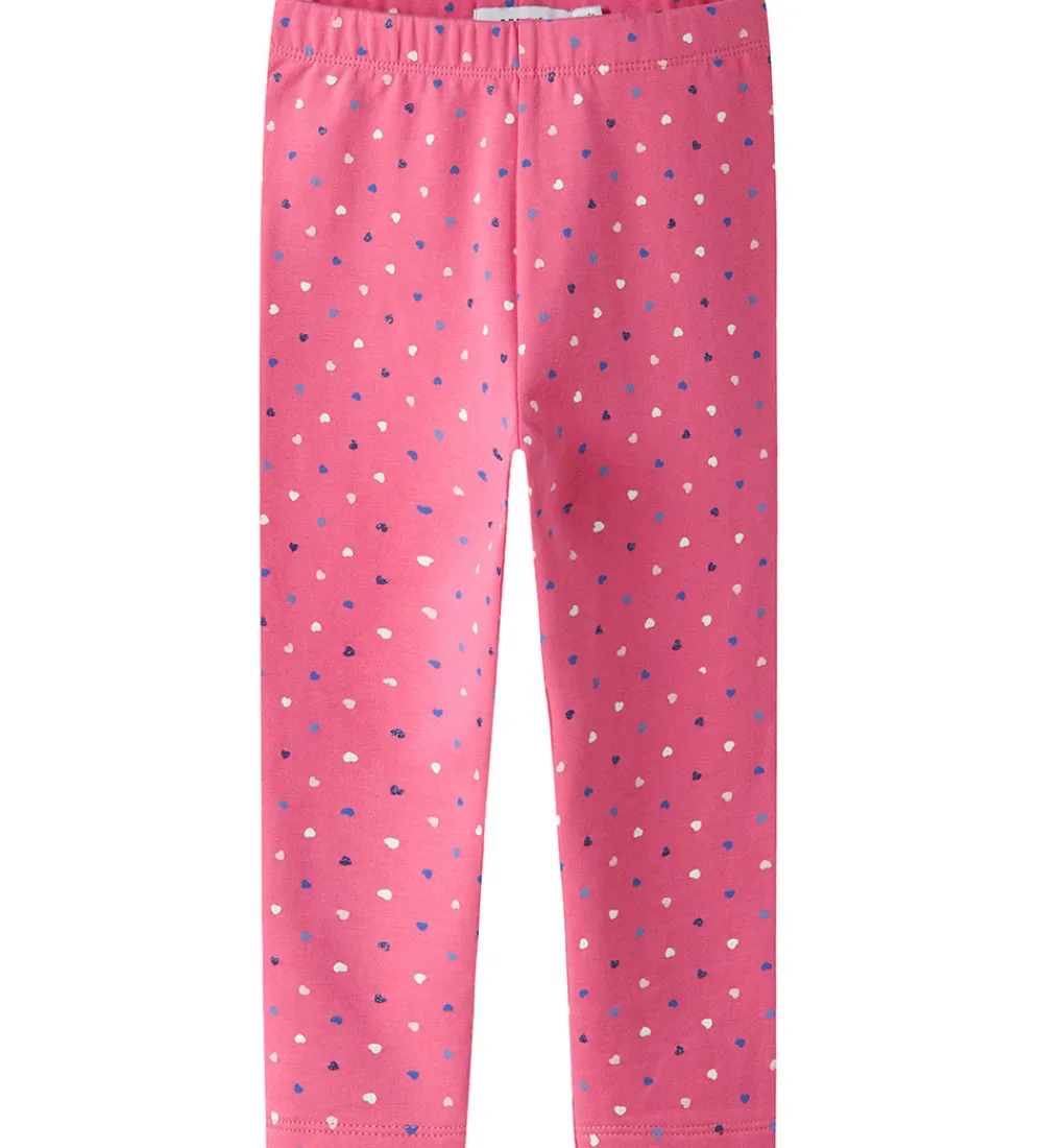 Leggings - NmfOeana - Pink Power|Name It Hot