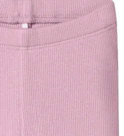 Leggings - Rib - NbnKab - Fragrant Lilac|Name It