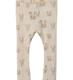 Leggings - Rib - NbnDam - Peyote Melange|Name It