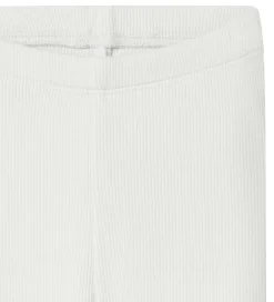 Leggings - Rib - NbnKab - Cloud Dancer|Name It