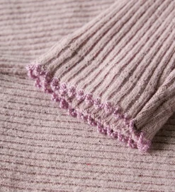 Leggings - Rib - NbfRosally - Keepsake Lilac m. Glimmer|Name It Hot