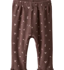 Leggings - Rib - NbfSoho - Peppercorn|Name It Sale