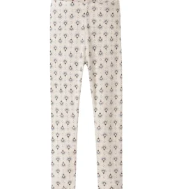 Leggings - Rib - NmfOnine - Peyote Melange|Name It Online