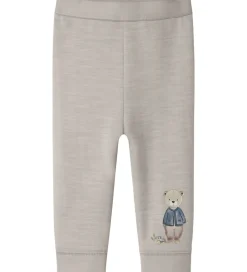 Leggings - Uld - NbnWup - Nacreous Cloud|Name It New