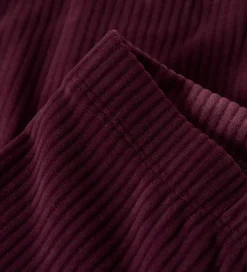 Leggings - Velour - NmfVeloa - Burgundy|Name It Discount