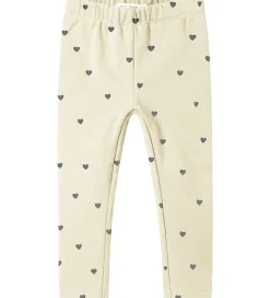 Leggings m. Fleece - Noos - NmfTavina - Summer Sand m. H|Name It Online