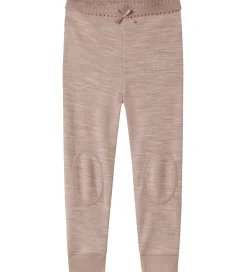 Leggins - Uld/Viskose - NmfWyla - Shadow Gray|Name It