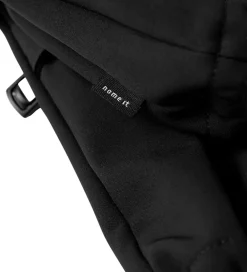 Luffer m. Fleece - Softshell - Noos - NmnAlfa - Sort|Name It New