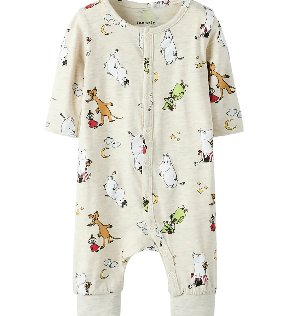 Natdragt - NbnSelper - Moomin - Peyote Melange|Name It Best