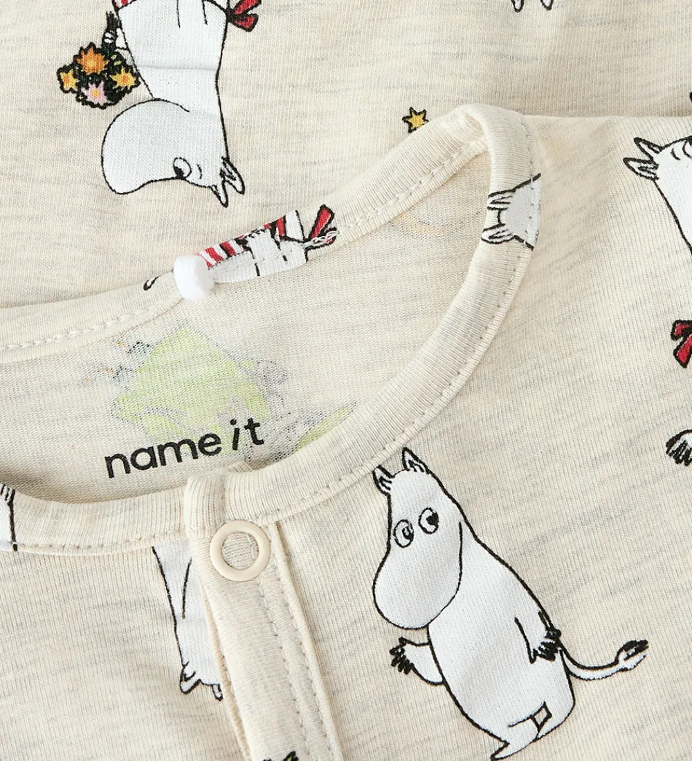 Natdragt - NbnSelper - Moomin - Peyote Melange|Name It Best