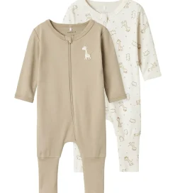 Natdragt - Noos - 2-pak - NbnNightsuit - Jet Stream|Name It Clearance