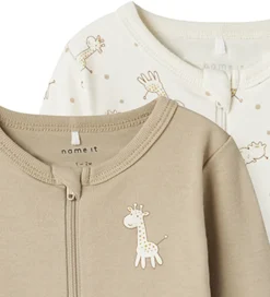 Natdragt - Noos - 2-pak - NbnNightsuit - Jet Stream|Name It Clearance