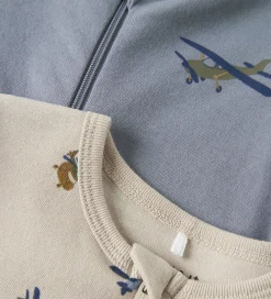 Natdragt - 2-pak - NOOS - NbmNightsuit - Peyote/W/Tradew|Name It Hot