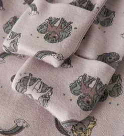 Natdragt - Uld - NbfWillit - Shadow Gray/Unicorn|Name It Sale