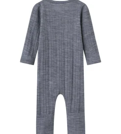 Natdragt - Uld - Noos - NbmWang - Folkstone Gray|Name It Sale