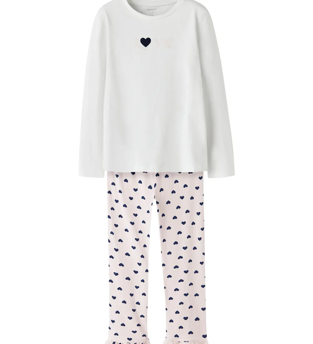 Nattøj - 2-delt - NkfRagna - Mauve Morn|Name It Hot