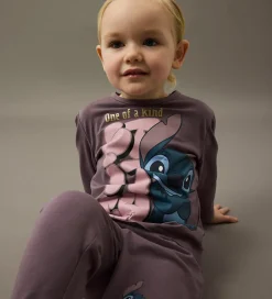 Nattøj - 2-Delt - NmfOlina Stitch - Moonscape|Name It Sale