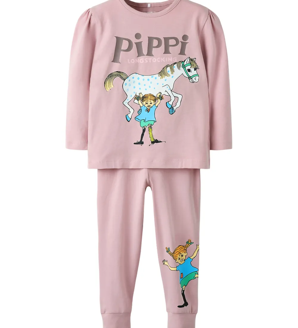Nattøj - 2-delt - Pippi Langstrømpe - NmfSoleim - Keepsa|Name It Best