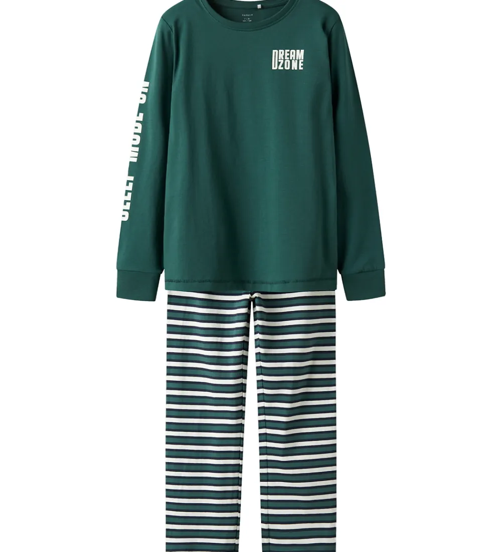 Nattøj - NkmRamel - Bistro Green|Name It Sale